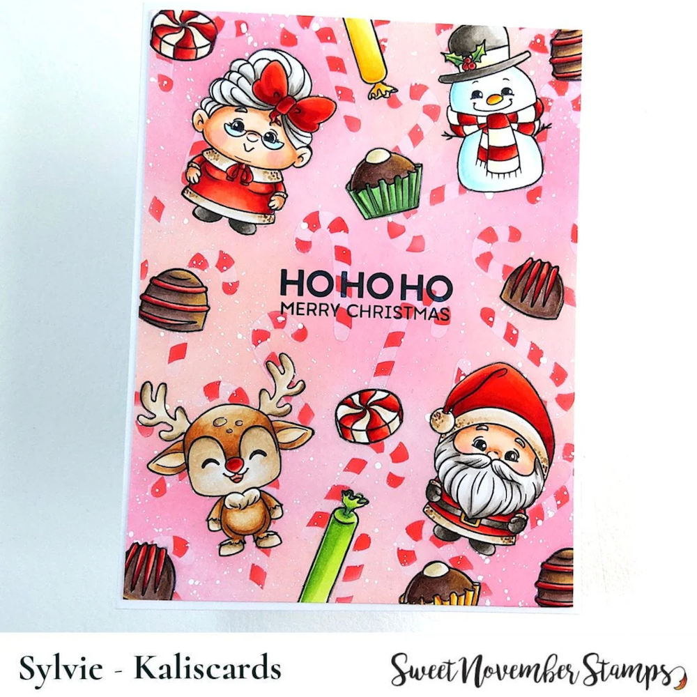 Sweet November Stamps Christmas Minis Clear Stamp Set sns-xs-cm-24 sylvie