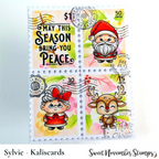 Sweet November Stamps Christmas Minis Clear Stamp Set sns-xs-cm-24 sylvie 2