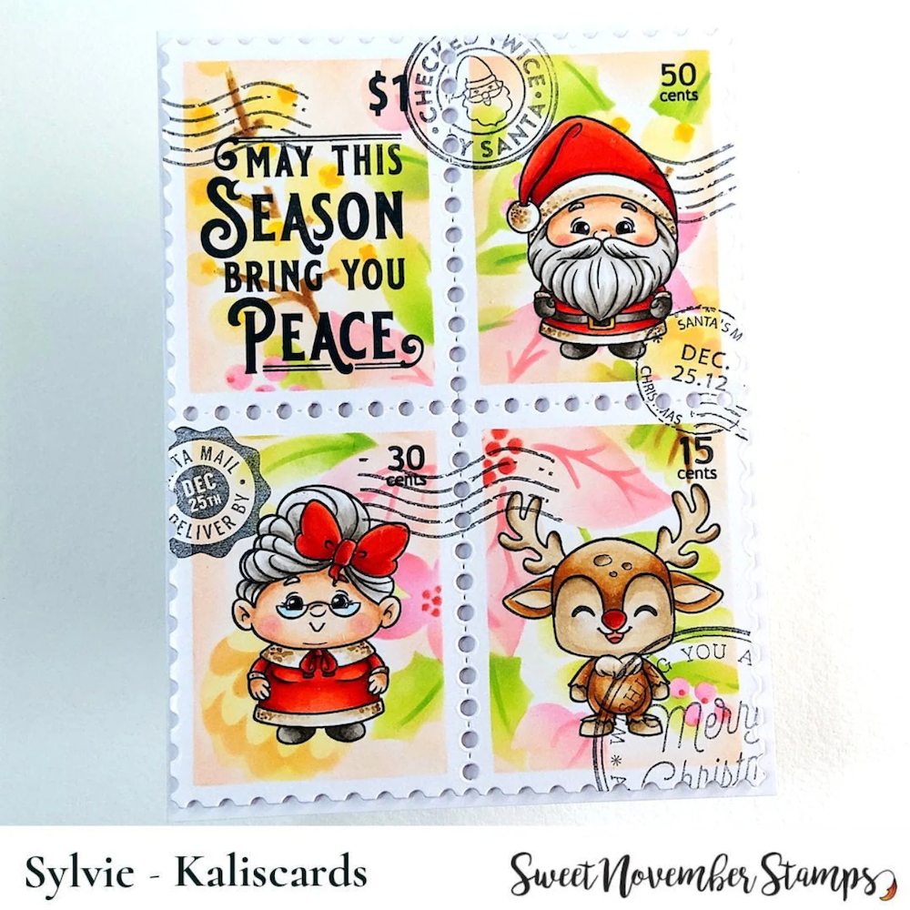 Sweet November Stamps Christmas Minis Clear Stamp Set sns-xs-cm-24 sylvie 2