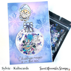 Sweet November Stamps City Christmas Embellishment Mix sns-sq-cc-24 sylvie