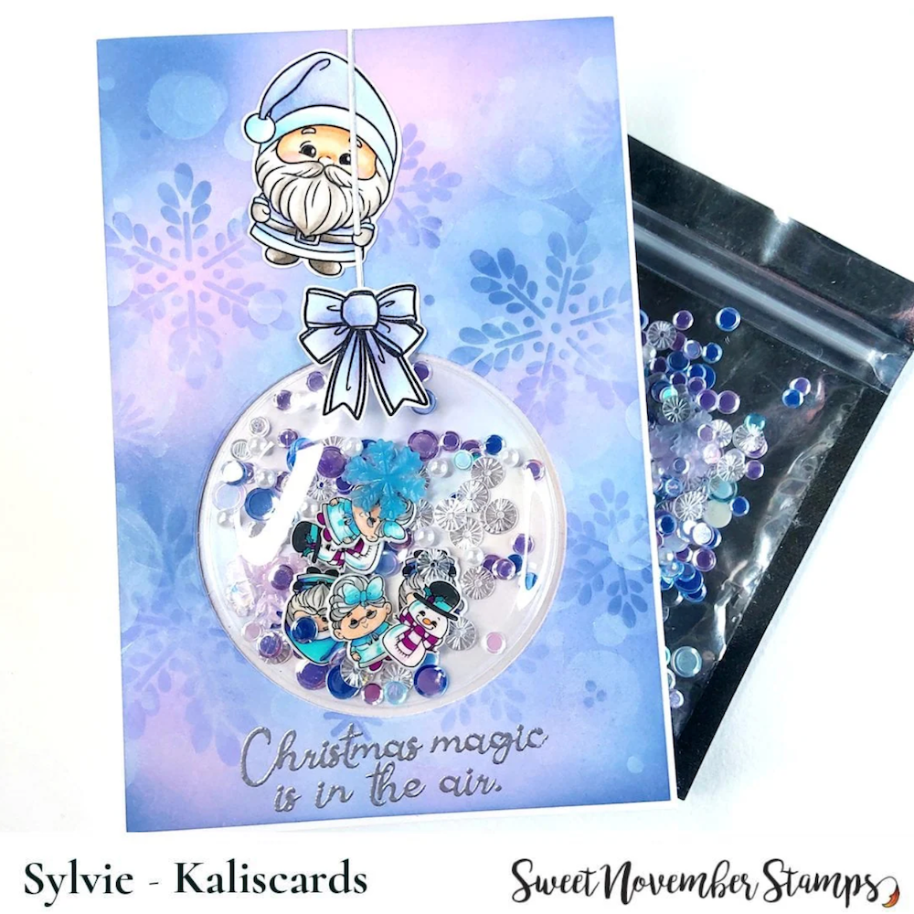 Sweet November Stamps City Christmas Embellishment Mix sns-sq-cc-24 sylvie
