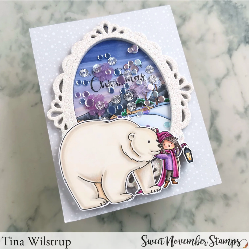 Sweet November Stamps City Christmas Embellishment Mix sns-sq-cc-24 tina