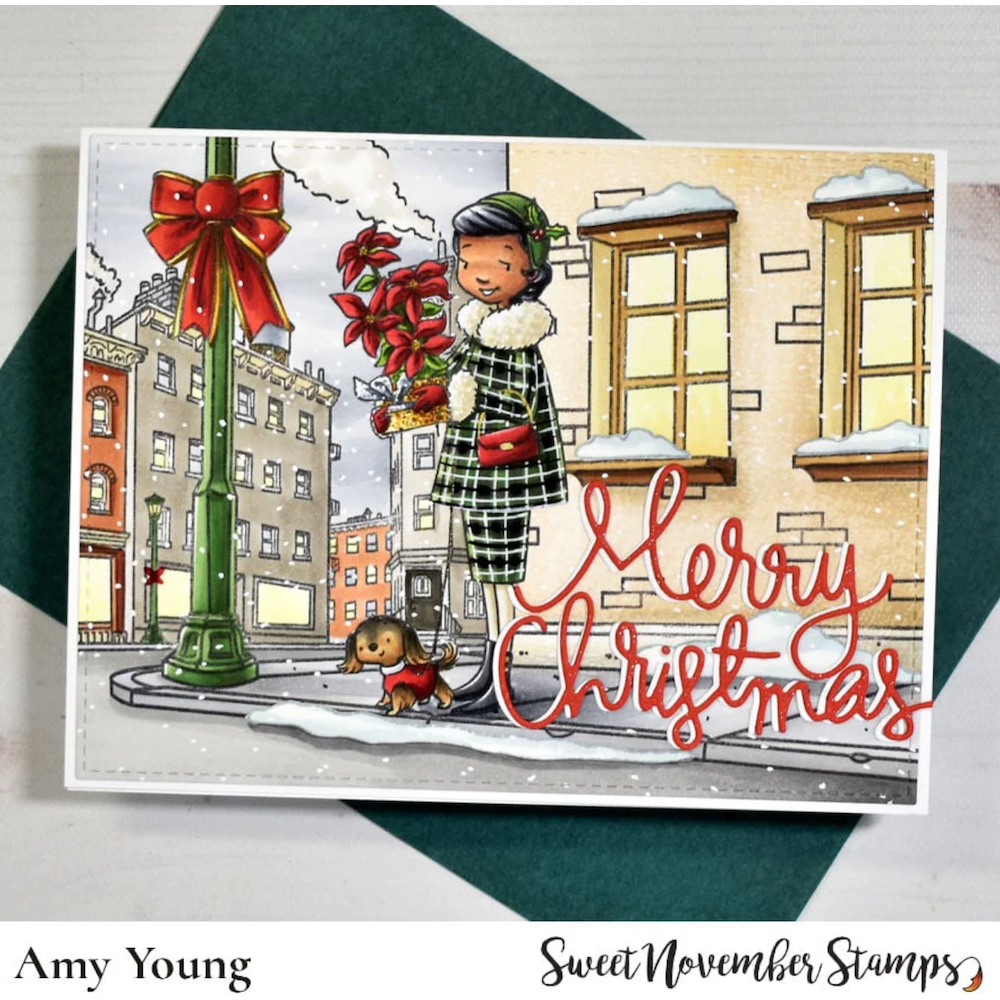 Sweet November Stamps City Sidewalks Clear Stamp Set sns-bb-cs-24 amy