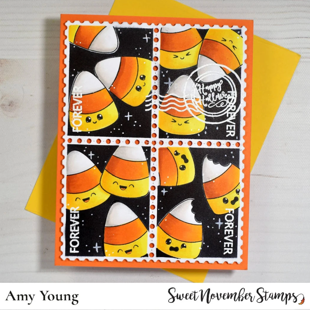 Sweet November Stamps Corny but Sweet Clear Stamp Set sns-hw-cs-24