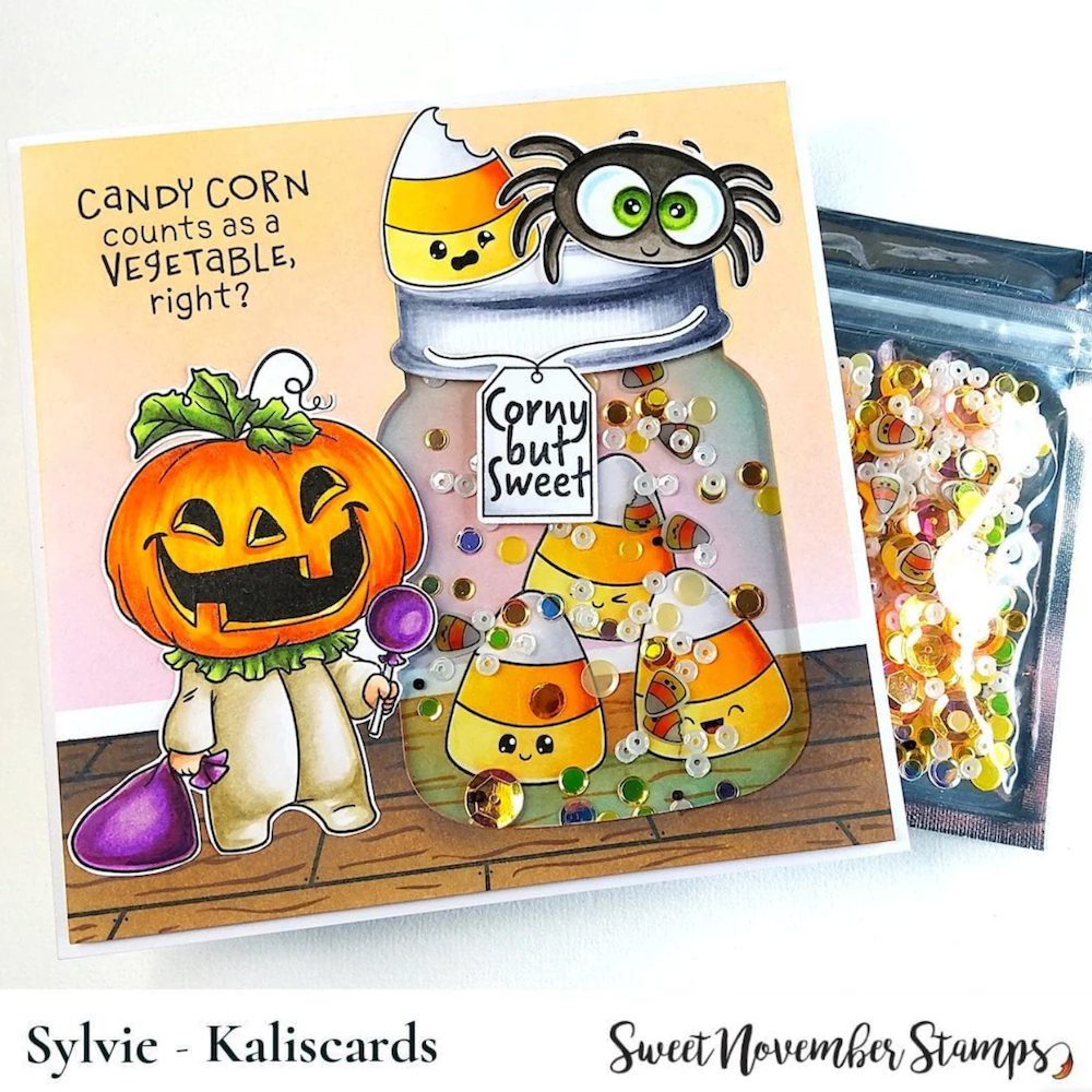 Sweet November Stamps Corny but Sweet Embellishment Mix sns-sq-cs-24