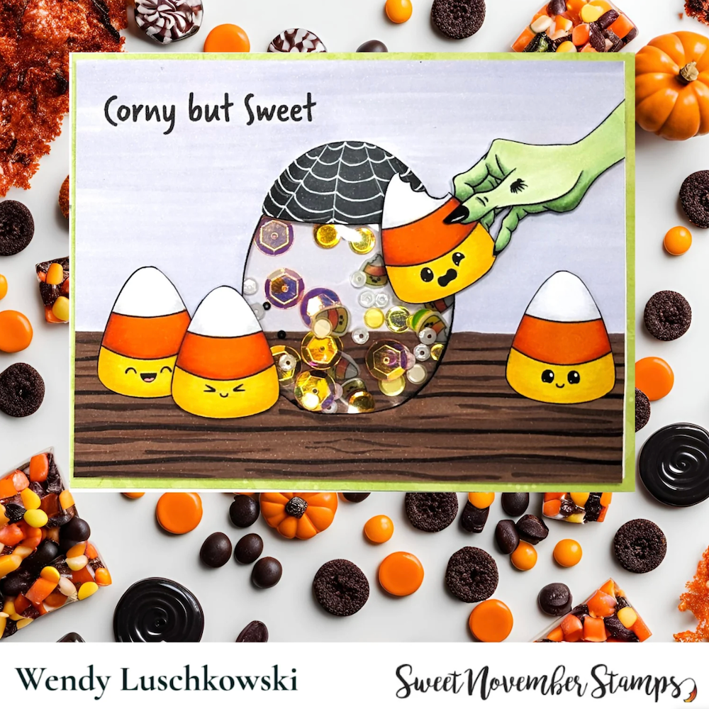 Sweet November Stamps Corny but Sweet Embellishment Mix sns-sq-cs-24