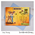 Sweet November Stamps Cozy Knit Critters Clear Stamp Set sns-fl-kc-26 amy
