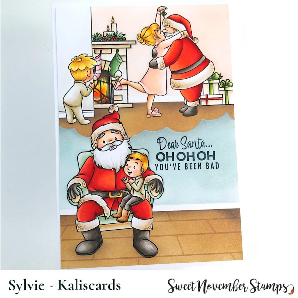Sweet November Stamps Dear Santa Clear Stamp Set sns-xs-ds-24 sylvie