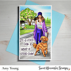 Sweet November Stamps Deb and Digby Clear Stamp Set sns-sg-dd-25 dog