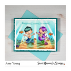 Sweet November Stamps Ebb and Flow Clear Stamp Set sns-mm-ef-26 amy