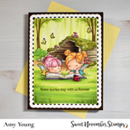 Sweet November Stamps Fairwee Readers Clear Stamp Set sns-fb-fr-25 amy