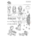 Sweet November Stamps Fall Gathering Clear Stamp Set sns-fg-fa-25
