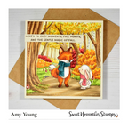 Sweet November Stamps Forest Path Clear Stamp Set sns-bb-fp-26 fox