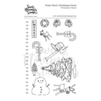 Sweet November Stamps Front Porch Christmas Decor Clear Stamp Set sns-cd-wn-25