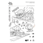 Sweet November Stamps Halloween Neighborhood Clear Stamp Set sns-hw-hn-24