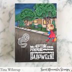 Sweet November Stamps Halloween Neighborhood Clear Stamp Set sns-hw-hn-24