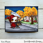 Sweet November Stamps Halloween Neighborhood Clear Stamp Set sns-hw-hn-24