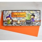 Sweet November Stamps Halloween Room Add-on Clear Stamp Set sns-bb-hr-22 happy