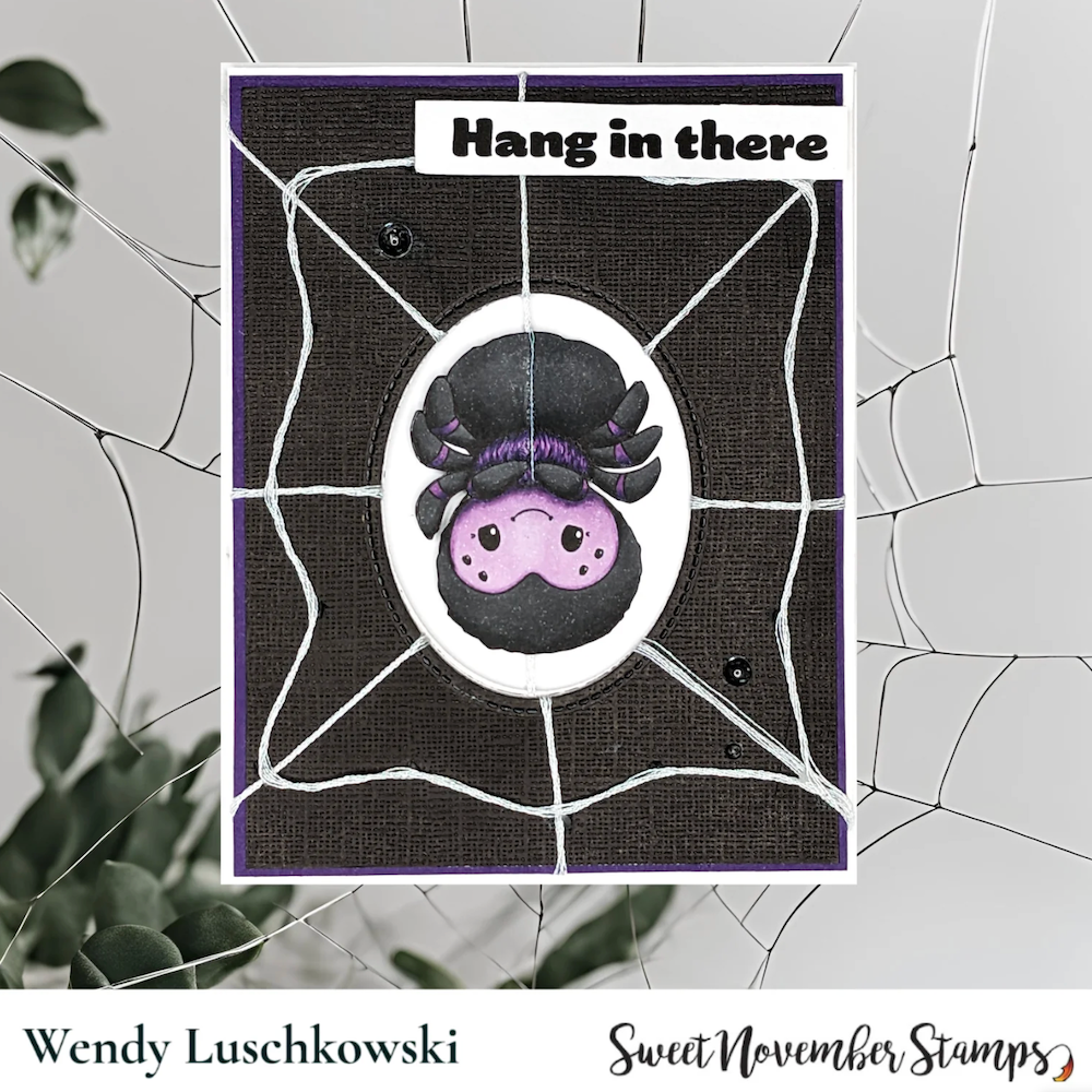 Sweet November Stamps Hang in There Clear Stamp Set sns-hw-ht-24*