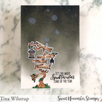 Sweet November Stamps Hilde Clear Stamp Set sns-hw-he-24
