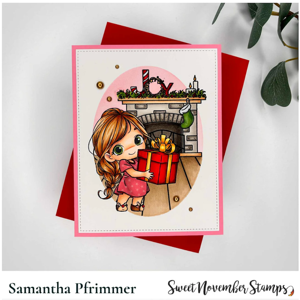 Sweet November Stamps Joy Clear Stamp Set sns-jy-wn-25 samantha