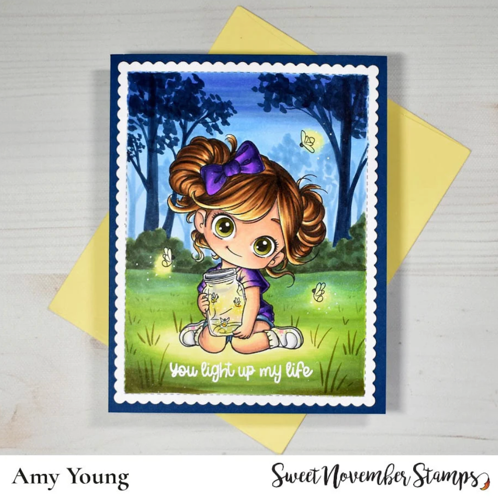 Sweet November Stamps Kaylee Clear Stamp Set sns-fk-sr-25 amy