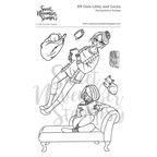 Sweet November Stamps Libby and Laura Clear Stamp Set sns-sg-ll-25