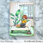 Sweet November Stamps Libby and Laura Clear Stamp Set sns-sg-ll-25 tina