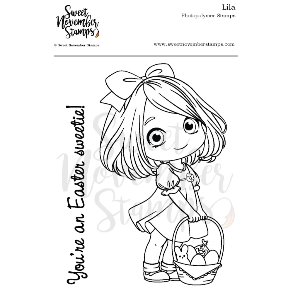 Sweet November Stamps Lila Clear Stamp Set sns-ch-li-26