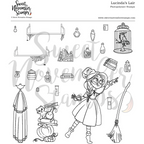 Sweet November Stamps Lucinda's Lair Clear Stamp Set sns-hw-ll-24