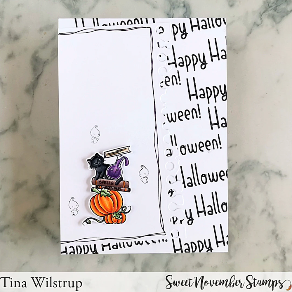 Sweet November Stamps Lucinda's Lair Clear Stamp Set sns-hw-ll-24