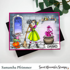 Sweet November Stamps Lucinda's Lair Clear Stamp Set sns-hw-ll-24