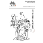 Sweet November Stamps Magnus the Wizard Clear Stamp Set sns-mw-hw-25