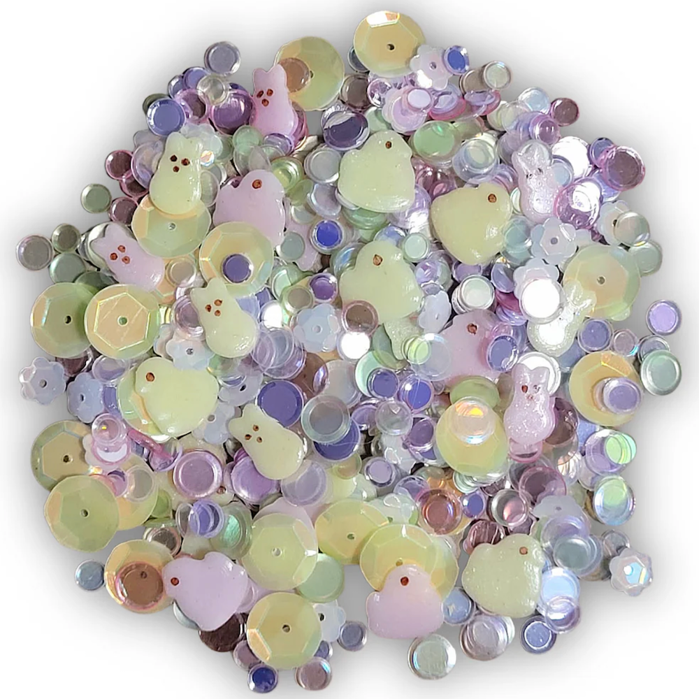 Sweet November Stamps Marshmallow Meadow Embellishment Mix sns-sq-mm-26