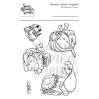 Sweet November Stamps Merwee Gabby Guppies Clear Stamp Set sns-gg-mm-25