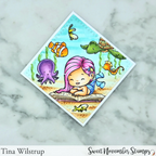 Sweet November Stamps Merwee Gabby Guppies Clear Stamp Set sns-gg-mm-25 tina
