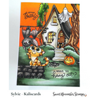 Sweet November Stamps Midnight and Luna Clear Stamp Set sns-ml-hw-25 sylvie