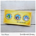 Sweet November Stamps More Mer Friends Clear Stamp Set sns-mm-mf-26 yen
