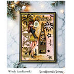 Sweet November Stamps New Year's Toast Embellishment Mix sns-sq-nt-25 cheers