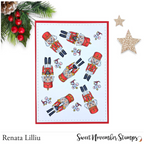 Sweet November Stamps Nutcracker Trio Clear Stamp Set sns-nt-wn-25 renata