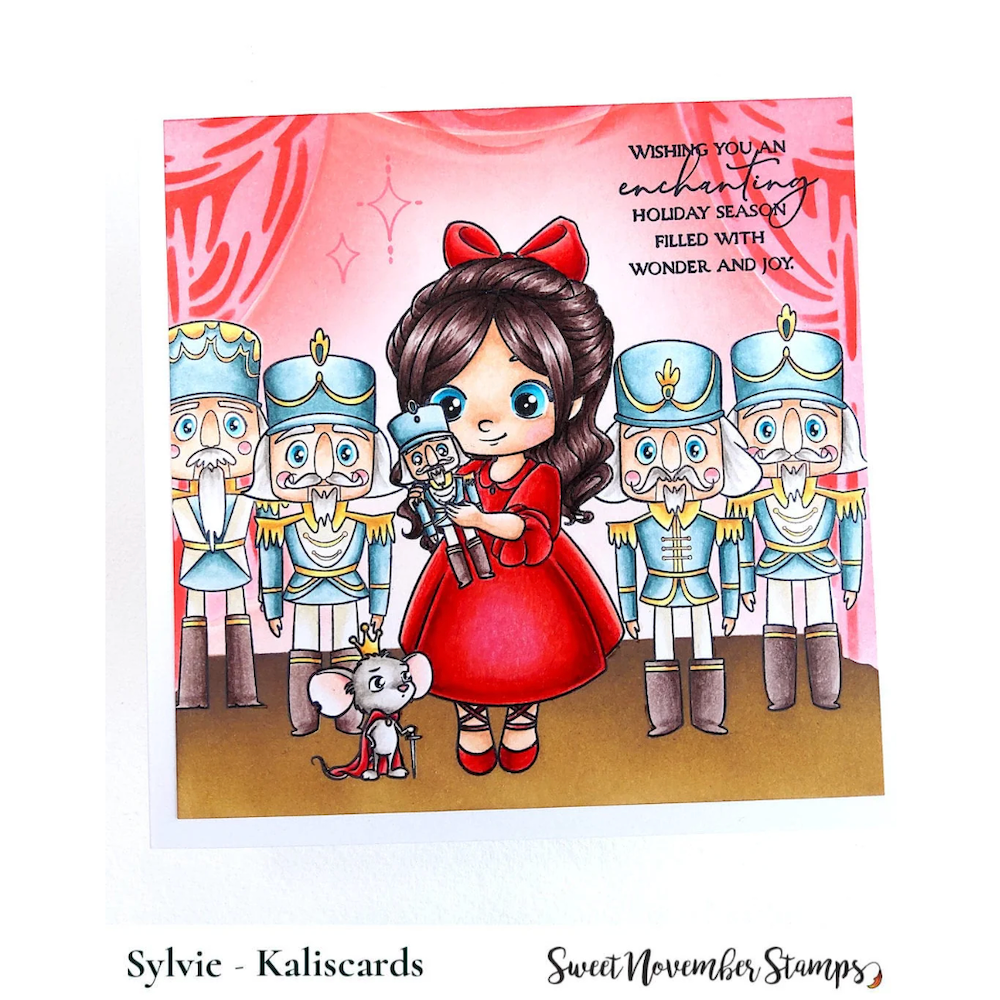 Sweet November Stamps Nutcracker Trio Clear Stamp Set sns-nt-wn-25 sylvie