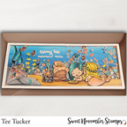 Sweet November Stamps Ocean Pals Embellishment Mix sns-sq-op-25 tee