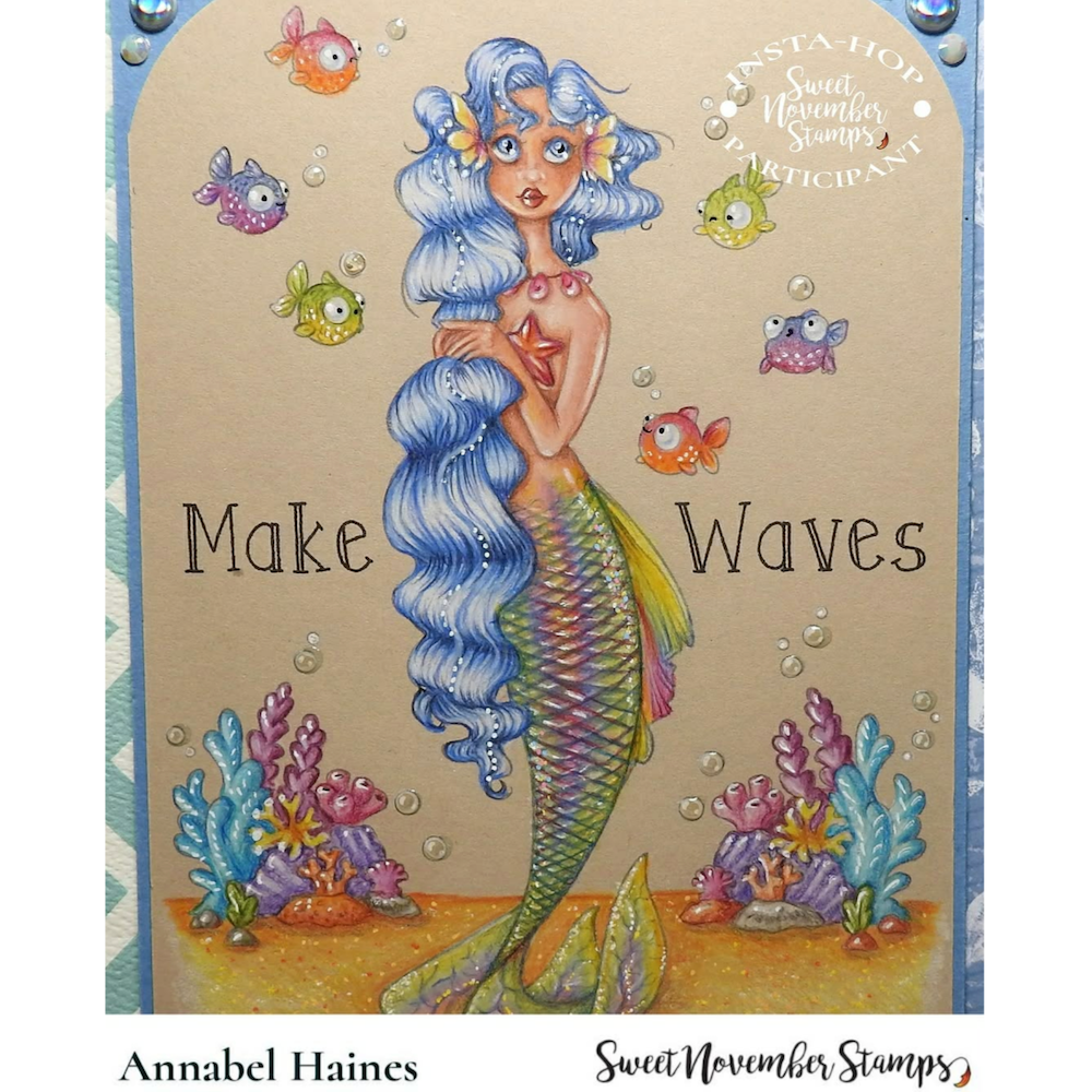 Sweet November Stamps Oceanne Clear Stamp Set sns-sn-go-26 annabel