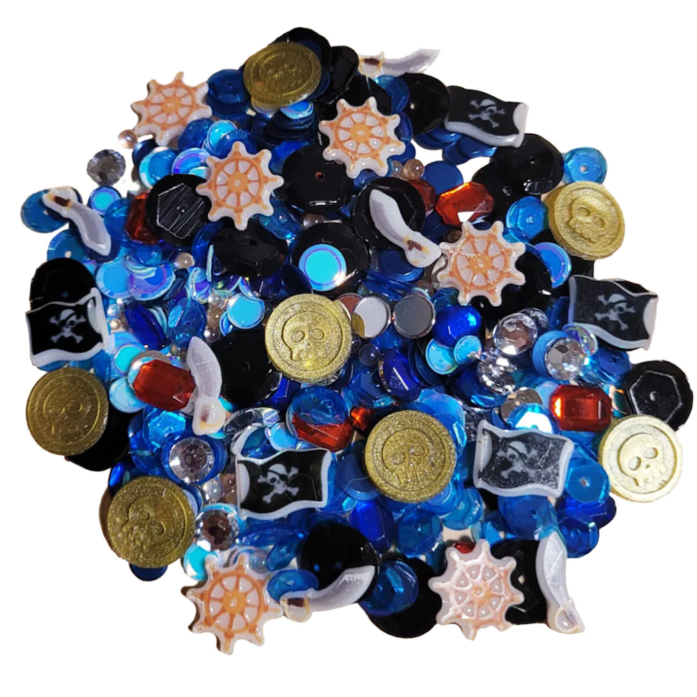 Sweet November Stamps Pirate's Booty Embellishment Mix sns-sq-pb-25