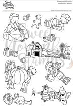 Sweet November Stamps Pumpkin Patch Clear Stamp Set sns-fl-pp-26