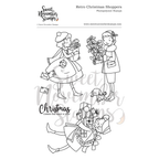Sweet November Stamps Retro Christmas Shoppers Clear Stamp Set sns-xs-rs-24