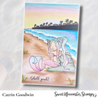 Sweet November Stamps Salty and Sweet 3 Clear Stamp Set sns-mm-ss-26 smile