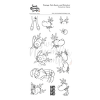 Sweet November Stamps Santa and Reindeer Postage Pals Clear Stamp Set sns-pp-sr-25