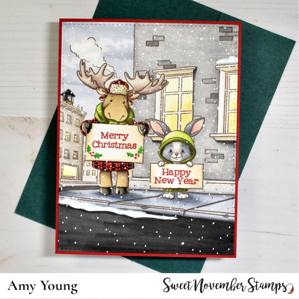 Sweet November Stamps Signs of the Season Clear Stamp Set sns-xs-ss-24 amy