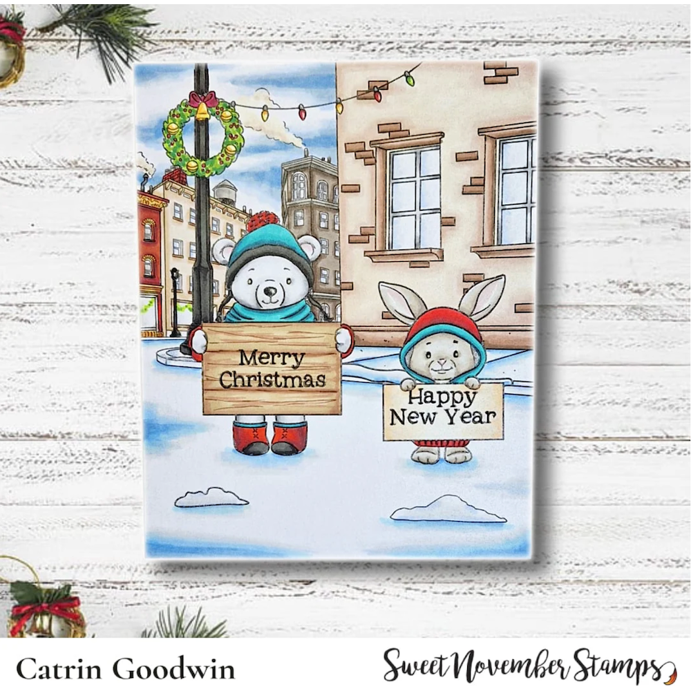 Sweet November Stamps Signs of the Season Clear Stamp Set sns-xs-ss-24 catrin